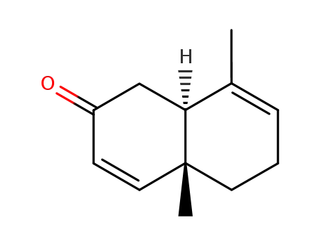 Molecular Structure of 104106-61-8 (4aβ,8-dimethyl-4a,5,6,8aα-tetrahydro-2<1H>-naphthalenone)