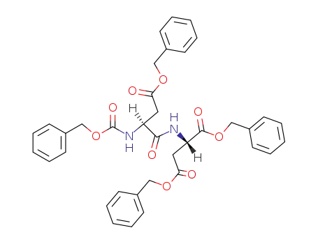 Molecular Structure of 4526-73-2 (dibenzyl 2-{[4-(benzyloxy)-2-{[(benzyloxy)carbonyl]amino}-4-oxobutanoyl]amino}butanedioate (non-preferred name))