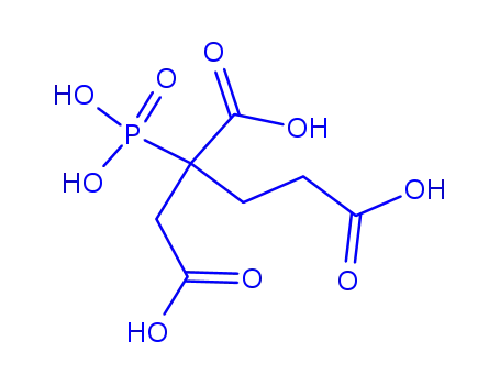 Molecular Structure of 37971-36-1 (2-Phosphonobutane-1,2,4-tricarboxylic acid)