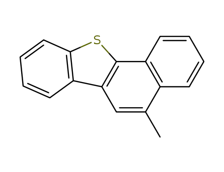 Molecular Structure of 4567-49-1 (5-methylbenzo[b]naphtho[2,1-d]thiophene)