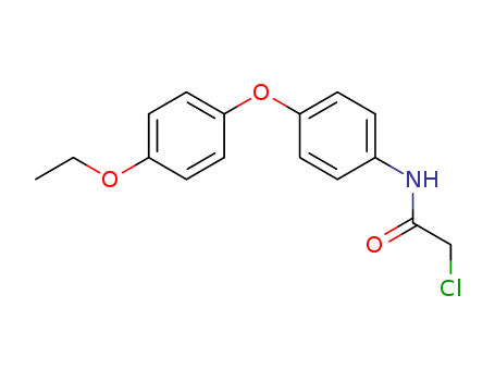 Acetamide,2-chloro-N-[4-(4-ethoxyphenoxy)phenyl]-