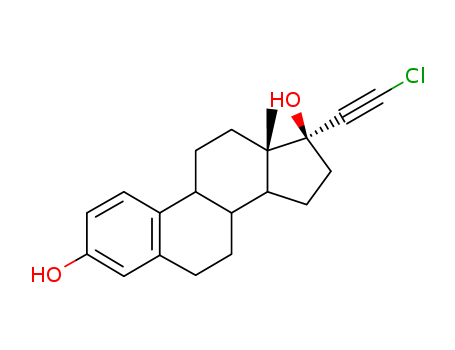 19-Norpregna-1,3,5(10)-trien-20-yne-3,17-diol,21-chloro-, (17a)-(9CI) cas  4567-67-3