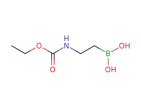 Molecular Structure of 4540-86-7 ({2-[(ethoxycarbonyl)amino]ethyl}boronic acid)
