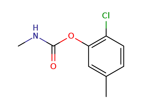 Molecular Structure of 4560-89-8 (2-chloro-5-methylphenyl methylcarbamate)
