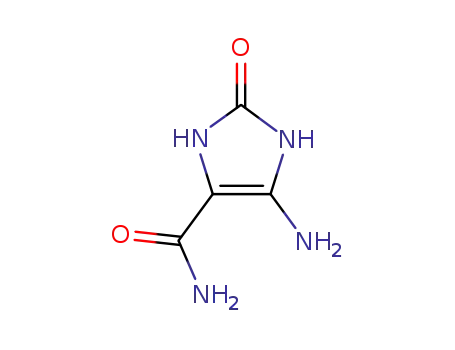 Molecular Structure of 52868-65-2 (5-amino-2-oxo-2,3-dihydro-1H-imidazole-4-carboxamide)