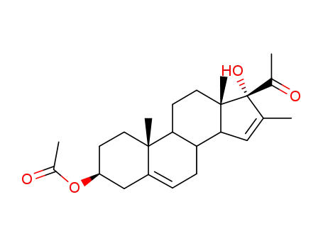 3,17-Dihydroxy-16-methylpregna-5,15-diene-20-one 3-acetate