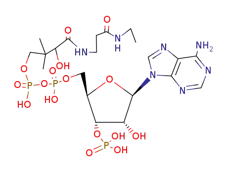 Molecular Structure of 5863-40-1 (DESULFO COENZYME A)