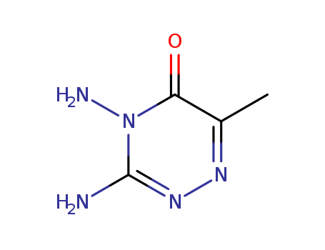 1,2,4-Triazin-5(4H)-one,3,4-diamino-6-methyl-