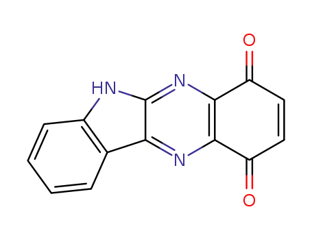 Molecular Structure of 58351-48-7 (1H-Indolo[2,3-b]quinoxaline-1,4(6H)-dione)