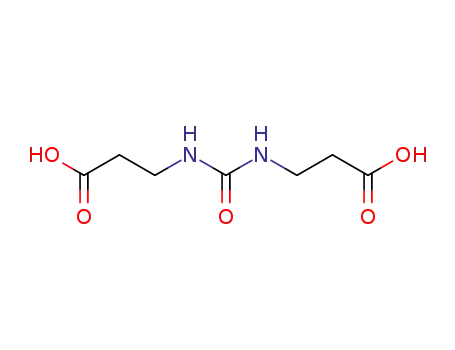 Molecular Structure of 7152-01-4 (3-{[(2-carboxyethyl)carbamoyl]amino}propanoic acid (non-preferred name))