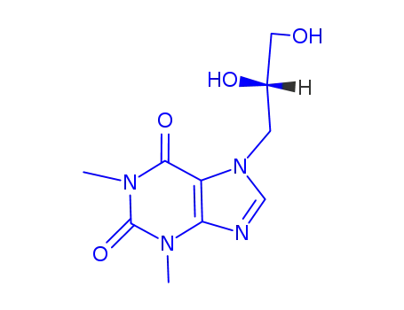 Molecular Structure of 72376-77-3 (diprophylline)