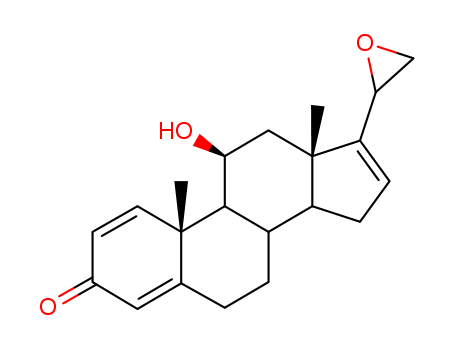 Pregna-1,4,16-trien-3-one,20b,21-epoxy-11b-hydroxy- (7CI,8CI)