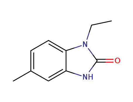 Molecular Structure of 58533-58-7 (2H-Benzimidazol-2-one,1-ethyl-1,3-dihydro-5-methyl-(9CI))