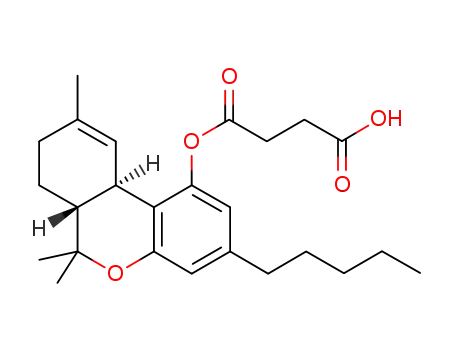 delta9-tetrahydrocannabinol hemisuccinate