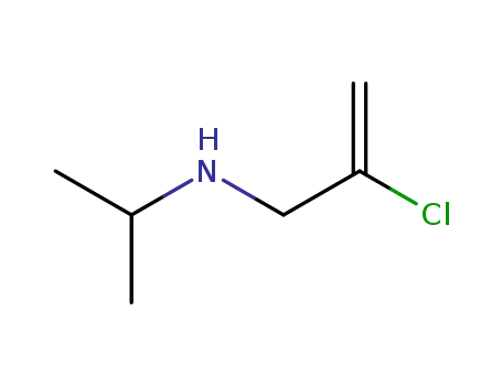 Molecular Structure of 58351-62-5 (2-chloro-N-(propan-2-yl)prop-2-en-1-amine)