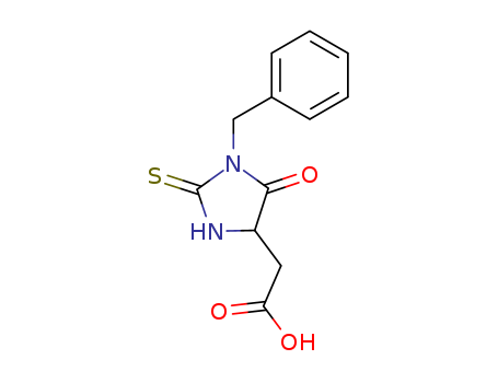 (1-BENZYL-5-OXO-2-THIOXO-IMIDAZOLIDIN-4-YL)-ACETIC ACID
