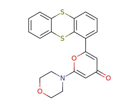 2-Morpholino-6-(thianthren-1-yl)-4H-pyran-4-one