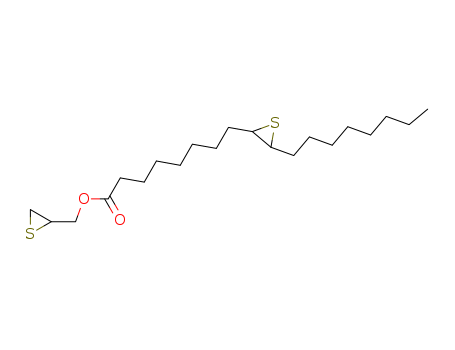 2-Thiiraneoctanoicacid, 3-octyl-, 2-thiiranylmethyl ester