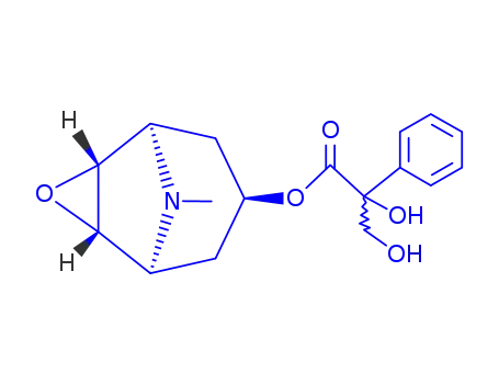 2,3-Dihydroxy-2-phenyl-propionsaeure-scopinester