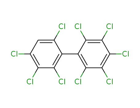 Molecular Structure of 52663-79-3 (2,2',3,3',4,4',5,6,6'-NONACHLOROBIPHENYL)