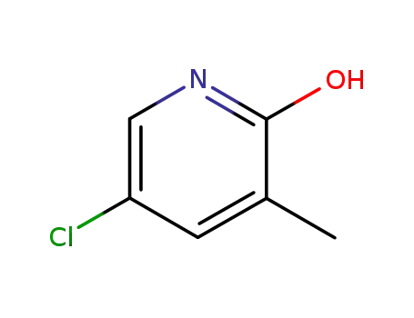 Molecular Structure of 58498-61-6 (5-CHLORO-2-HYDROXY-3-METHYLPYRIDINE)