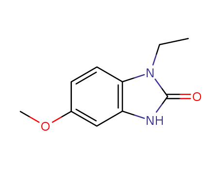Molecular Structure of 58533-59-8 (2H-Benzimidazol-2-one,1-ethyl-1,3-dihydro-5-methoxy-(9CI))
