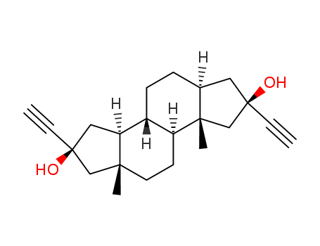 f)naphthalene-2-beta,7-beta-diol, hexadecahydro-2-alpha,7-alpha-dicyclopenta( 10a-dimethyl-diethynyl- 8