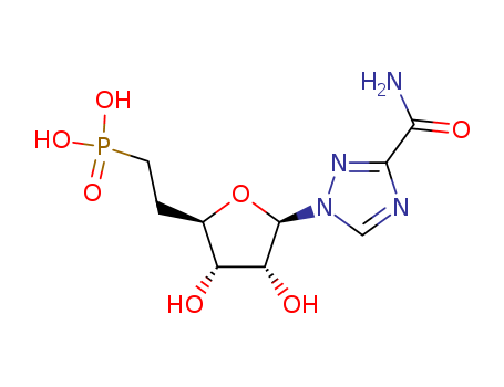 1,2,4-TRIAZOLE-3-CARBOXAMIDE 6'-DEOXYHOMORIBONUCLEOSIDE 6'-PHOSPHONIC ACID