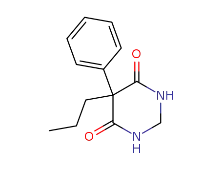 Molecular Structure of 59026-31-2 (DIHYDRO-5-PHENYL-5-PROPYL-4,6(1H,5H)-PYRIMIDINEDIONE)