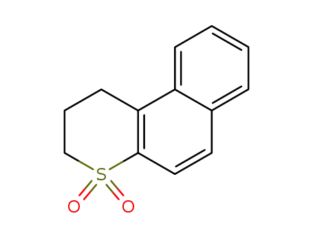 Molecular Structure of 5324-59-4 (2,3-dihydro-1H-benzo[f]thiochromene 4,4-dioxide)