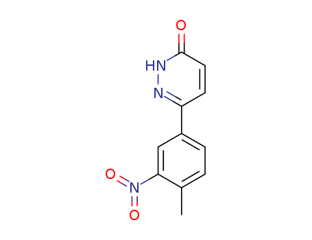 3(2H)-Pyridazinone,6-(4-methyl-3-nitrophenyl)-