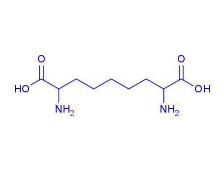 Molecular Structure of 59014-27-6 ((8S,2R)-Diaminononanedioic acid)