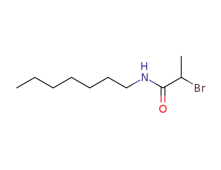 Molecular Structure of 5345-70-0 (2-bromo-N-heptylpropanamide)