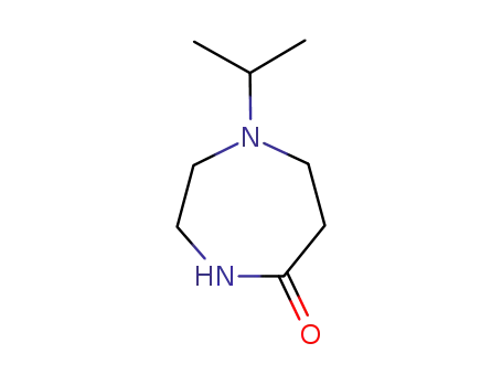Molecular Structure of 59039-85-9 (1-isopropyl-[1,4]diazepan-5-one)