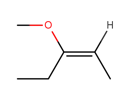Molecular Structure of 53260-03-0 ((1E)-1-ethylprop-1-en-1-yl methyl ether)