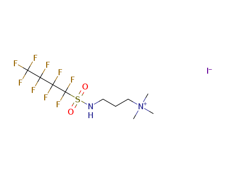 1-Propanaminium,N,N,N-trimethyl-3-[[(1,1,2,2,3,3,4,4,4-nonafluorobutyl)sulfonyl]amino]-, iodide(1:1)