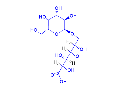 D-Gluconic acid, 6-O-α-D-galactopyranosyl-