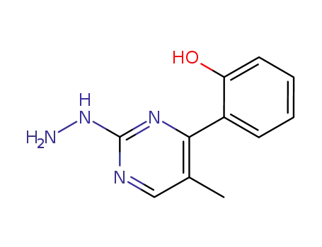 (6E)-6-(2-hydrazino-5-methylpyrimidin-4(3H)-ylidene)cyclohexa-2,4-dien-1-one