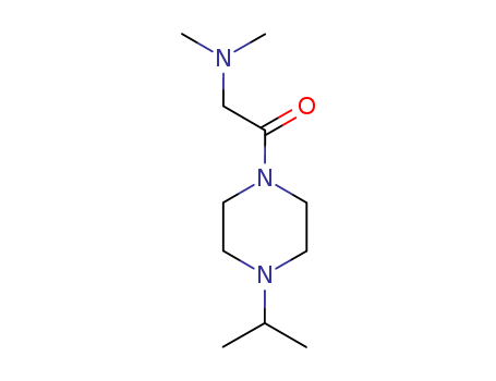 Ethanone, 2-(dimethylamino)-1-[4-(1-methylethyl)-1-piperazinyl]-