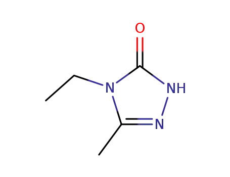 Molecular Structure of 58910-25-1 (4-Ethyl-5-methyl-2H-1,2,4-triazol-3(4H)-one)