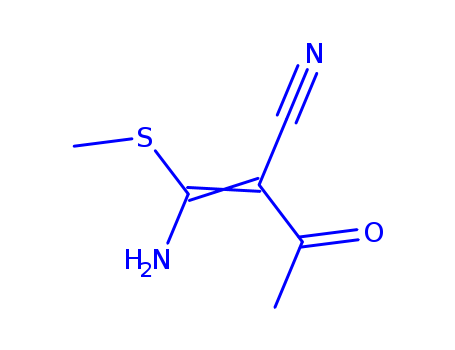 2-ACETYL-3-AMINO-3-(METHYLTHIO)ACRYLONITRILE