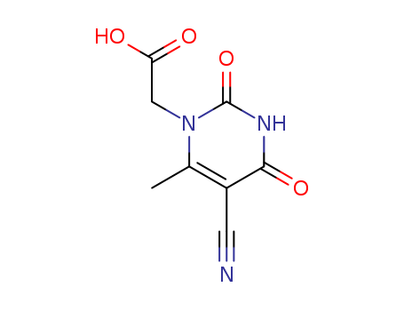 2-[5-Cyano-6-methyl-2,4-dioxo-3,4-dihydro-1(2H)-pyrimidinyl]acetic acid