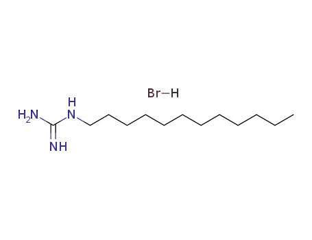 Molecular Structure of 5338-73-8 ((E)-amino(dodecylimino)methanaminium bromide)