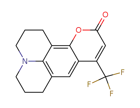 Molecular Structure of 53518-18-6 (Coumarin 153)