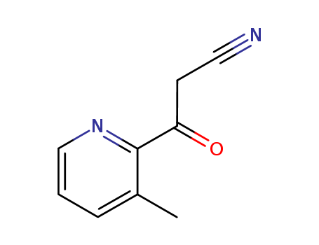2-Pyridinepropanenitrile,3-methyl-β-oxo-