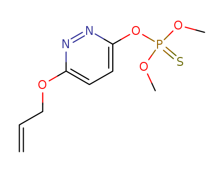 53605-29-1,O,O-dimethyl O-[6-(prop-2-en-1-yloxy)pyridazin-3-yl] phosphorothioate,