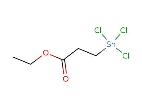 Propanoicacid, 3-(trichlorostannyl)-, ethyl ester cas  59586-03-7