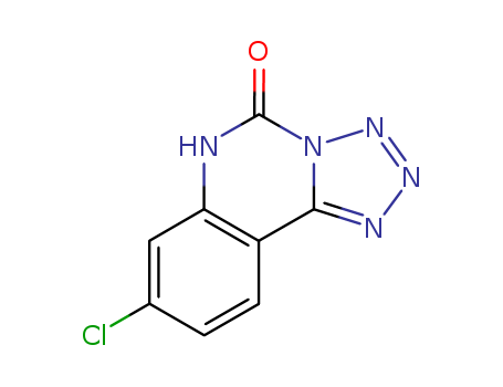Tetrazolo[1,5-c]quinazolin-5(6H)-one, 8-chloro-