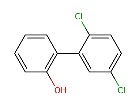 Molecular Structure of 53905-30-9 (2-HYDROXY-2',5'-DICHLOROBIPHENYL)