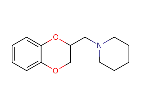 Molecular Structure of 59-39-2 (Piperoxan)